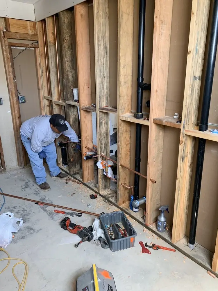 Commercial rough-in plumbing for Gas Line Repair in Lake Butler